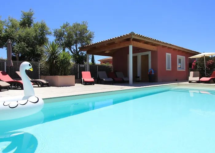 Cala Corsa - 3 Piscine Partagee Chauffee - Cala Rossa Porto-vecchio - Entierement Climatisees - Internet Gratuit *